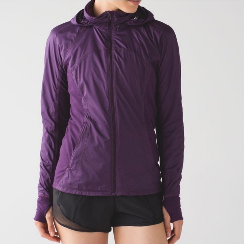 Lululemon women's Rush hour purple  jacket size 2